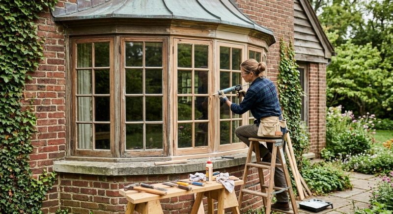 Arched Window Repair in Alpharetta, GA