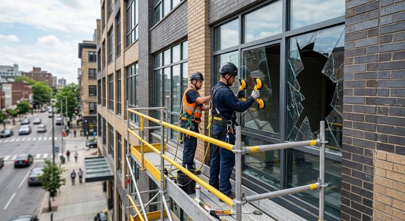 Broken Window Repair in Alpharetta, GA