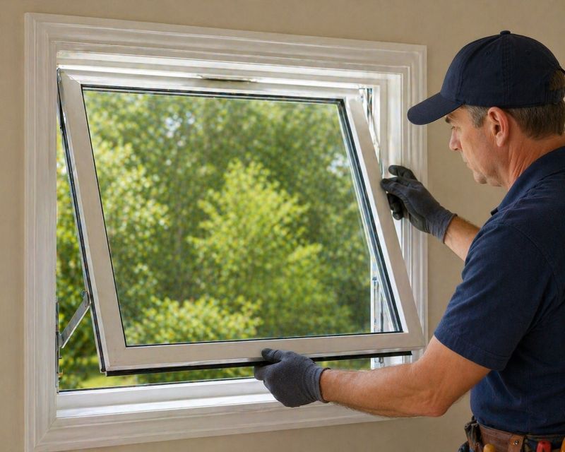 Curved Window Repair in Kansas City, KS