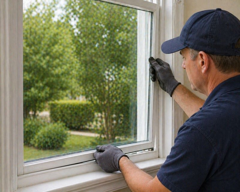 Hopper Window Repair in Olathe, KS