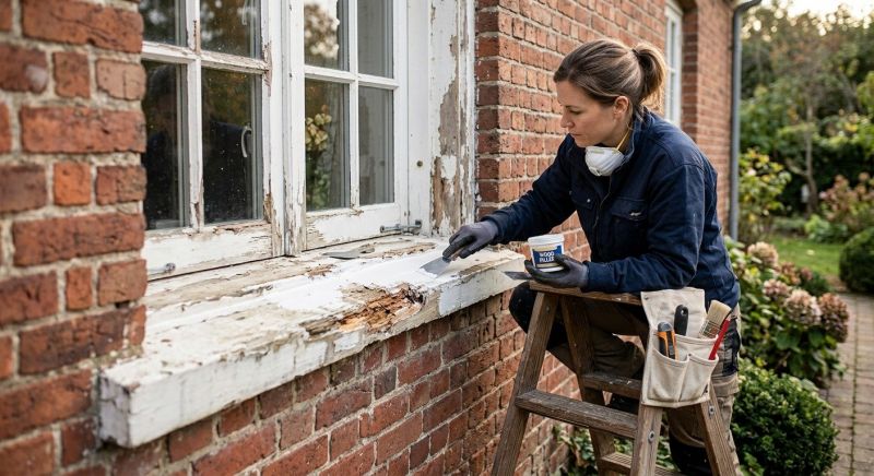 Window Sill Repair in Denver County, CO