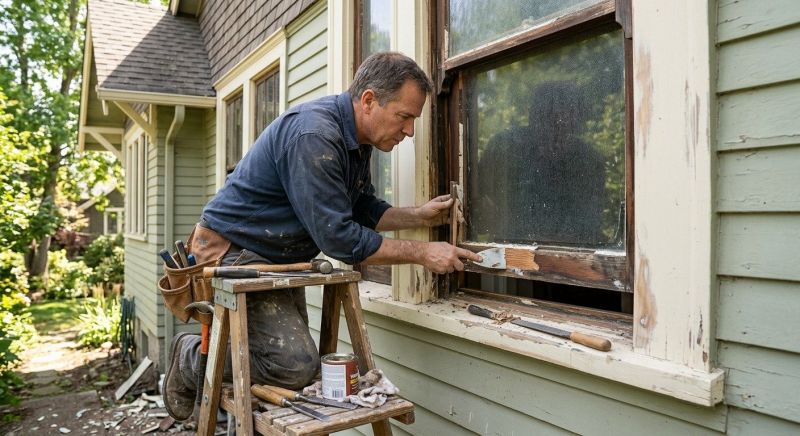 Wood Window Repair in Overland Park, KS